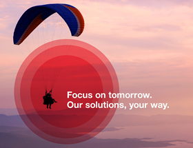 Focus on tomorrow. Our solutions, your way.